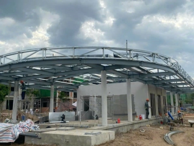 Dự án thi công cửa sắt cho các công trình nhà xưởng, kho bãi